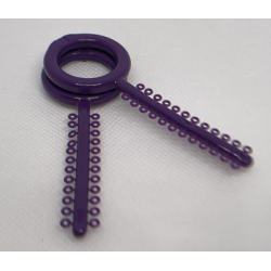 MODULO LLAVE COLOR MORADO OSCURO ORTODONCIA