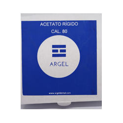 ACETATO RIGIDO NO.80 ARGEL POR UNIDAD