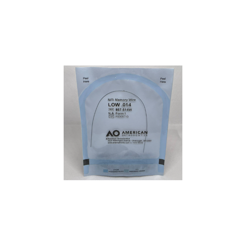 ARCO NITI LOW .014 AMERICAN ORTODONTICS