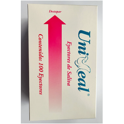 EYECTOR DE SALIVA ROSA UNISEAL