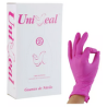 GUANTES DE NITRILO ROSA TALLA CH UNISEAL