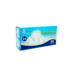 GUANTES EXTRA CHICO NITRILO AZULES